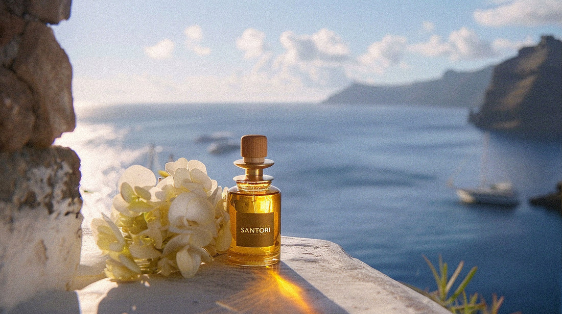 FRAGRANCE: A PASSPORT TO THE SOUL OF A CITY SANTORINI