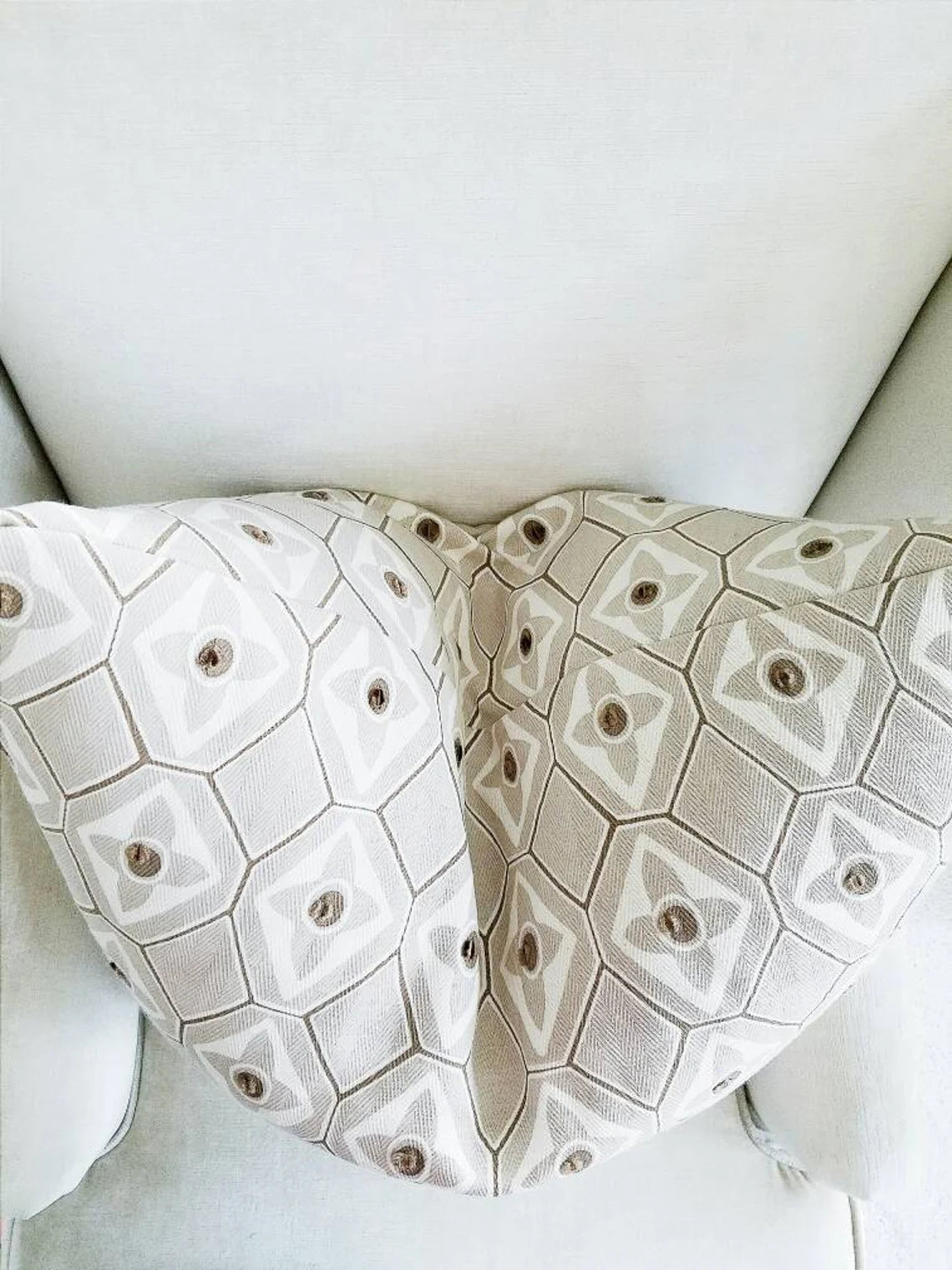 MILL CREEK DESIGNER CARCASSONNE EMBROIDERED PILLOW COVER