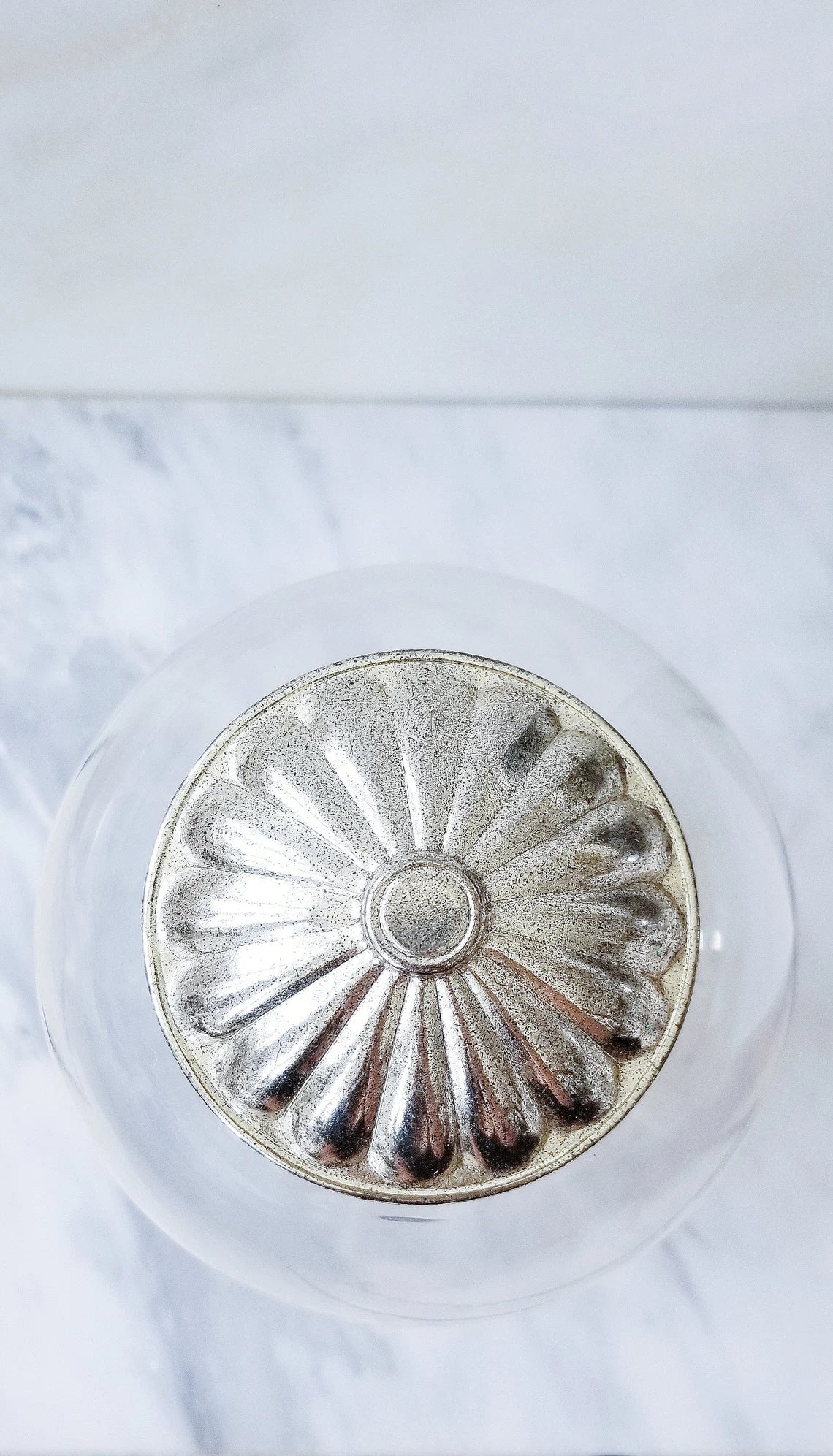VINTAGE SILVER PLATE MINI BUBBLE GUM MACHINE