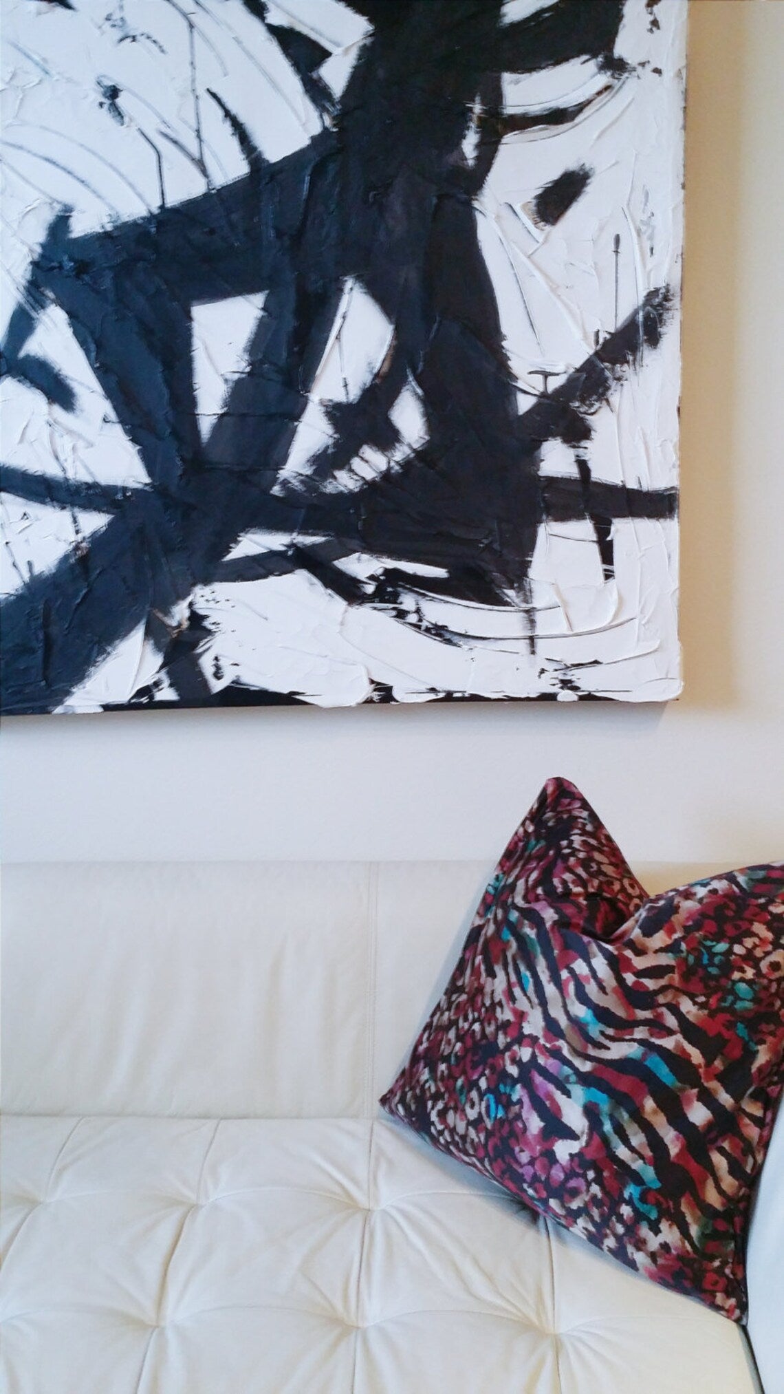 DESIGNER ZEBRA + CHEETAH ANIMAL WATERCOLOR SILKY PILLOW COVER
