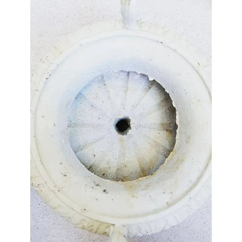 ANTIQUE FRENCH CAST IRON URN FOR THE GARDEN