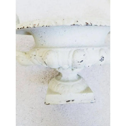 ANTIQUE FRENCH CAST IRON URN FOR THE GARDEN