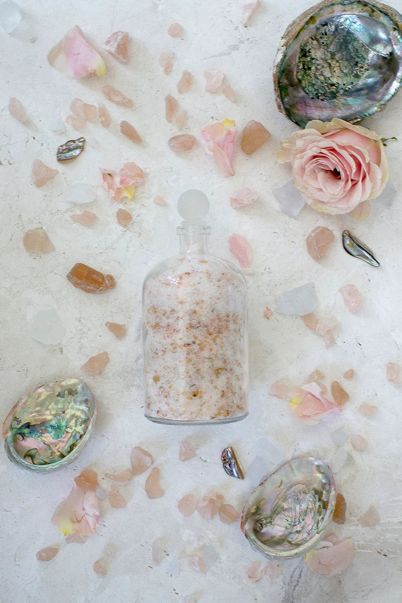 ROSE QUARTZ - ARTISANAL BATH SALTS